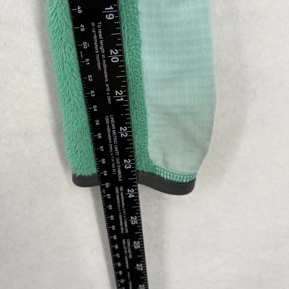 Patagonia R2 Fleece Jacket Womens Small Green Polartec Thermal Pro Full Zip - Picture 10 of 16